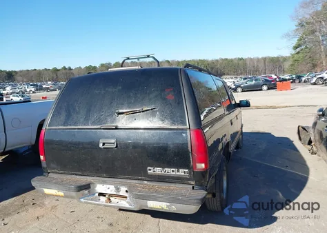 1997 Chevrolet Suburban 1500 from USA, damaged, VIN 3GNEC16R9VG156508